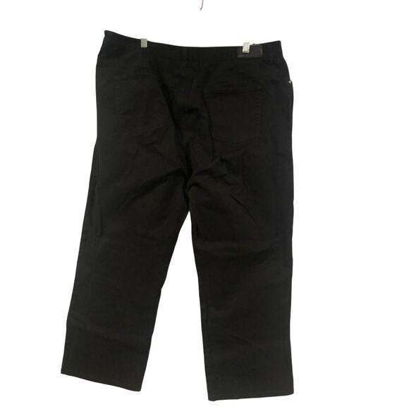GUC Jones New York Signature 20W Plus Cotton Denim Black‎ Pants - Picture 5 of 8